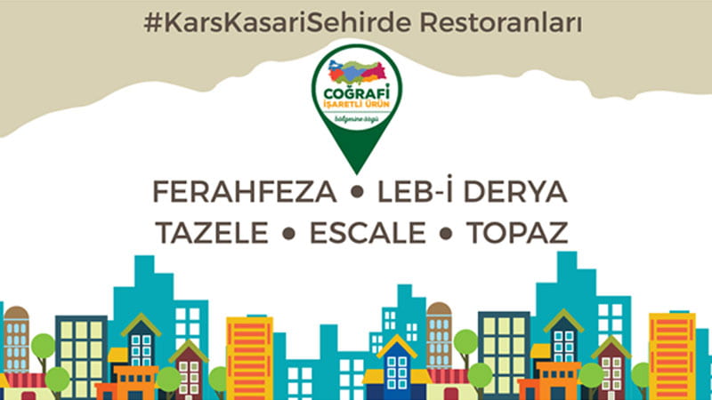 kars kaşarı şehirde